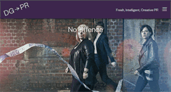 Desktop Screenshot of dgpr.co.uk